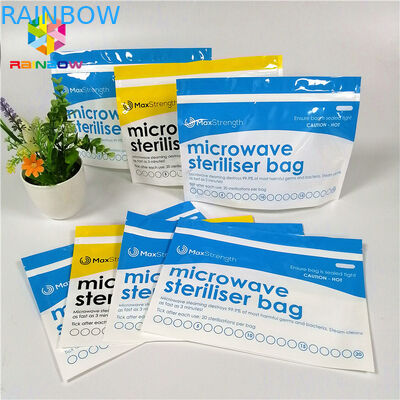 Het Voedsel van de siliconesnack Verpakkingszakken Opnieuw te gebruiken Lekvrije Foodsaver voor het Verwarmen/het Bevriezen