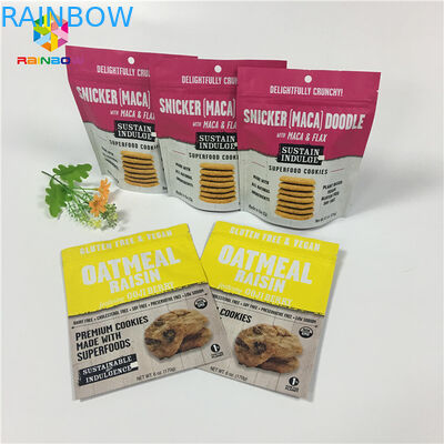 De Tribune van de gravuredruk op Ritssluitingsverpakking doet Vanillekoffie/het Poeder van de Melkproteïne in zakken