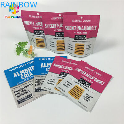 De Tribune van de gravuredruk op Ritssluitingsverpakking doet Vanillekoffie/het Poeder van de Melkproteïne in zakken