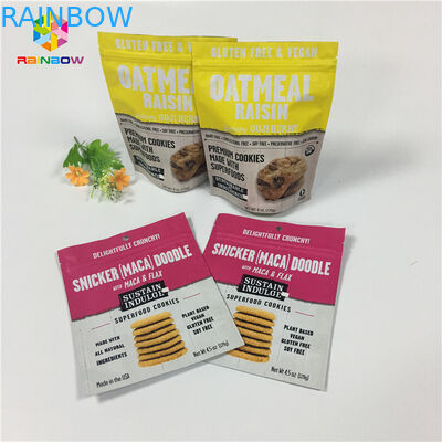 De Tribune van de gravuredruk op Ritssluitingsverpakking doet Vanillekoffie/het Poeder van de Melkproteïne in zakken