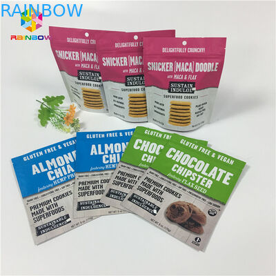 Resealable Snackvoedsel Proteïne van Verpakkingszakken/Ritssluiting van de de Lamineringsaluminiumfolie van het Melkpoeder