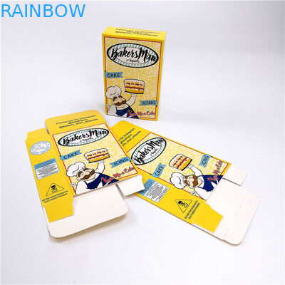 Golfkartondouane Gedrukte Document Vakjes CMYK Kleur voor Voedsel Buiten Verpakking