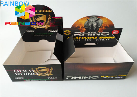 Het Document van de Eco Vriendschappelijk Vertoning Vakje, het Vakje van de Giftomslag Tegen de Bar van de Snackenergie Verpakking