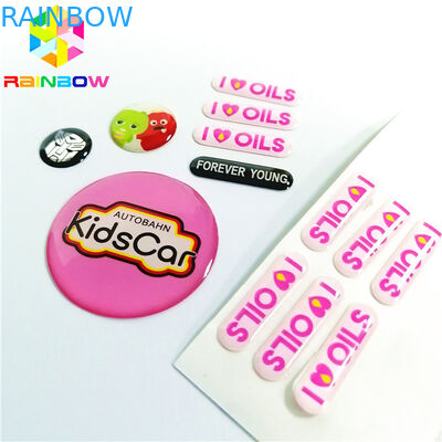 Het epoxymateriaal krimpt de Compensatiedruk van Kokeretiketten met Matrijs Gesneden Rechte Hoek