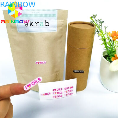 Het epoxymateriaal krimpt de Compensatiedruk van Kokeretiketten met Matrijs Gesneden Rechte Hoek