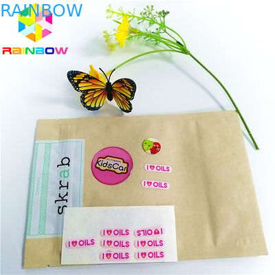 Het epoxymateriaal krimpt de Compensatiedruk van Kokeretiketten met Matrijs Gesneden Rechte Hoek