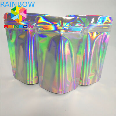 De Uitbreidings Plastic Zakken die van het schoonheidsmiddelenhaar Opnieuw te gebruiken Mylar-Ritssluitingszak verpakken