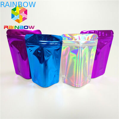 De Uitbreidings Plastic Zakken die van het schoonheidsmiddelenhaar Opnieuw te gebruiken Mylar-Ritssluitingszak verpakken