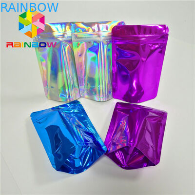 De Uitbreidings Plastic Zakken die van het schoonheidsmiddelenhaar Opnieuw te gebruiken Mylar-Ritssluitingszak verpakken