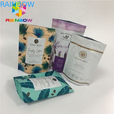 3 lagen de Gelamineerde van het de Zakmasker van de Masker Lege Aluminiumfolie Kosmetische Zak Resealable