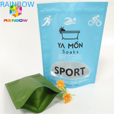 De duidelijke Plastic Zakken die van de Venstersteen het Bad Zoute Hitte verpakken die van het Aluminiumfoliekristal - verzegelen