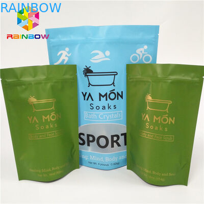 De Plastic Zakken die van de voedselrang, Aluminiumfolietribune op Duurzame Zakkenritssluiting verpakken