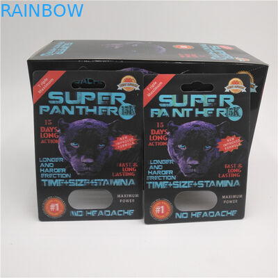 Van de de Blaarkaart van het diatussenvoegsel Verpakkend het HUISDIERENmateriaal voor Mannelijke Verhogingspillen