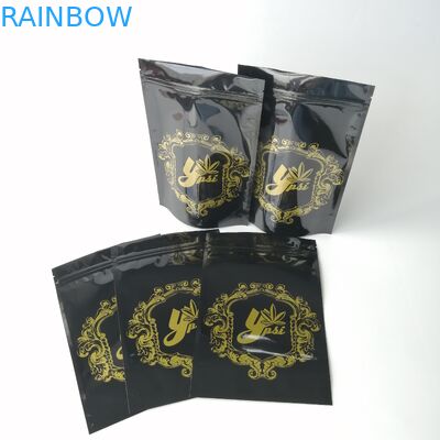 Biologisch afbreekbare Plastic Zakken die CBD-Zakken van de Ritssluitings de Medische Hemps van de Onkruidaluminiumfolie verpakken