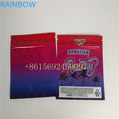 De plastic van de Wildernisjongens van de Ritssluitings Kruidenwierook Verpakkende Zak van het het Onkruidkoekje van Runtz