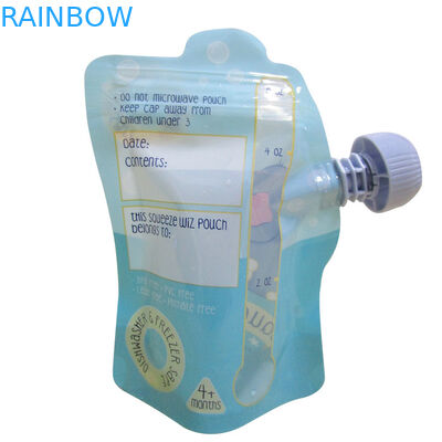 De dierlijke van de de Zak Verpakkende Samendrukking van Vorm Vloeibare Spuiten Opnieuw te gebruiken Dubbele Ritssluiting