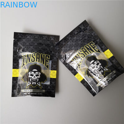 Van de de Verpakkingsritssluiting van het geurbewijs de Koekjes die van de Plastic Zakkencalifornië Steenoppervlakte verpakken