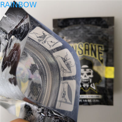 Van de de Verpakkingsritssluiting van het geurbewijs de Koekjes die van de Plastic Zakkencalifornië Steenoppervlakte verpakken