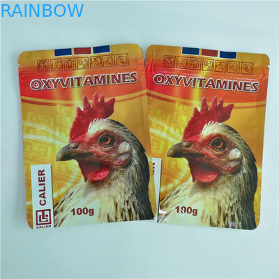 Nigeria Aangepast Drukvoedsel de Kruiden Raspak van Verpakkingszakken 100g 150g