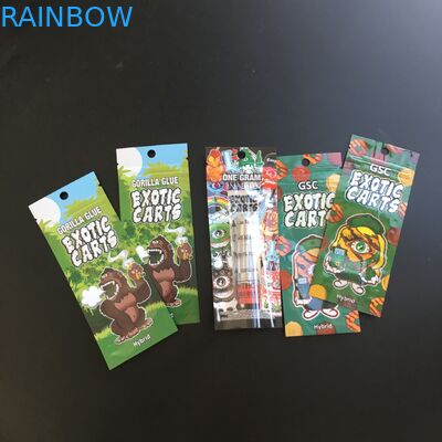 De Plastic Zakken die van de Mylarfolie de Druk van de Ritssluitingsdouane voor de Omslagen van de Sigarentabak verpakken