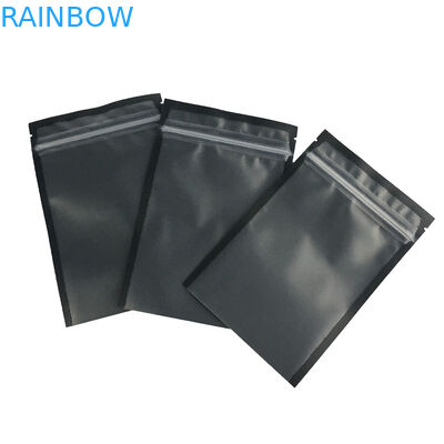 Duidelijke Voorvenstertribune op van de het Voedselrang van de Ritssluitingszak van het de Geurbewijs de Steen Zwarte Oppervlakte