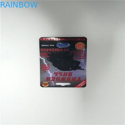 De Kaart die van de de Pillenblaar van het Poseidongeslacht het Stijve Rox-Gerecycleerde Document van de Geslachtsversterker Pak verpakken