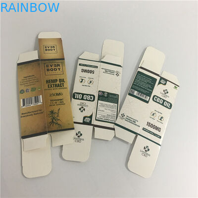 Het hete verkoopdocument vakje verpakkende vape vakje van het het Witboekkarton van de penpatroon