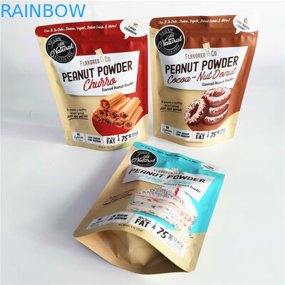 8oz van de de Foliezak van het poederaluminium de Vochtbestendige die Zakken voor Voedselverpakking worden aangepast