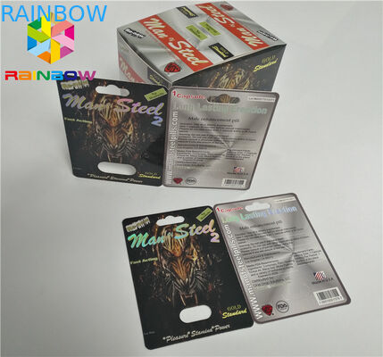 De UVkaart die van de Drukblaar CBD-het Document van de Oliefles Blaarkaarten/Elektronische Vape-Patroon verpakken