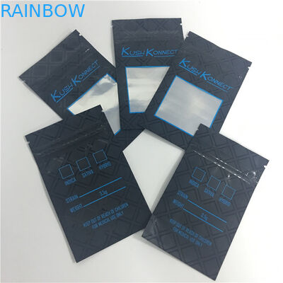 Resealable Koekjes Drie Zij van de de Ritssluitingszak van Mylar van de Verbindingszak de Rotogravuredruk