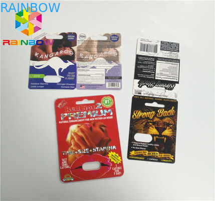 Van de het Tussenvoegselkaart van de diablaar eindigen de Mannelijke de Verhogingspillen die 3D Oppervlakte inpakken