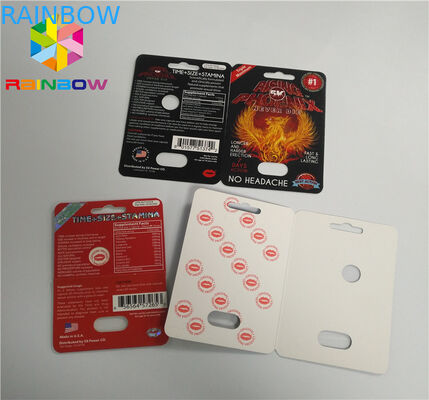 Van de het Tussenvoegselkaart van de diablaar eindigen de Mannelijke de Verhogingspillen die 3D Oppervlakte inpakken