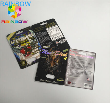 Van de het Tussenvoegselkaart van de diablaar eindigen de Mannelijke de Verhogingspillen die 3D Oppervlakte inpakken