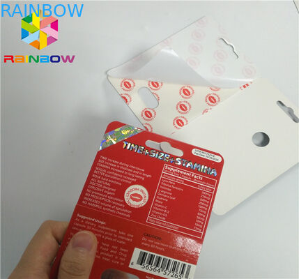 Van de het Tussenvoegselkaart van de diablaar eindigen de Mannelijke de Verhogingspillen die 3D Oppervlakte inpakken