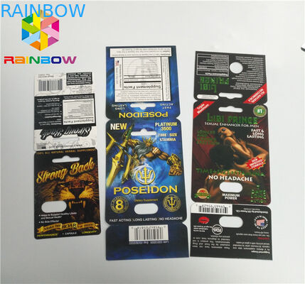 Van de het Tussenvoegselkaart van de diablaar eindigen de Mannelijke de Verhogingspillen die 3D Oppervlakte inpakken