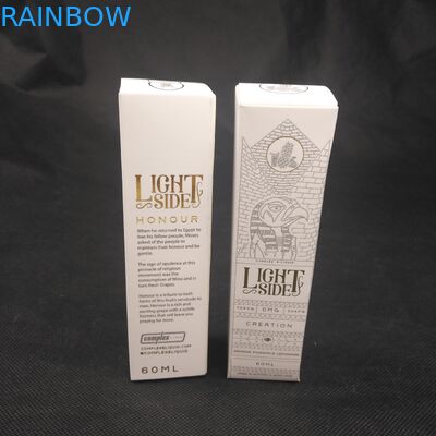 Verpakkend het Document van de douanedruk Vakje, het Kosmetische Vakje van de Giftomslag met het Hete Stempelen