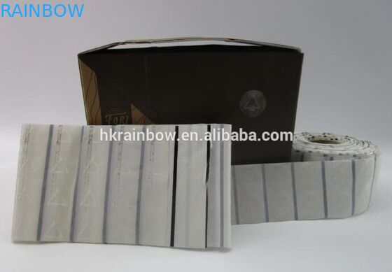 Duidelijke het HUISDIER krimpt Type van de Stickers het Zelfklevende Tastbare Gevarendriehoek van Braille van Kokeretiketten