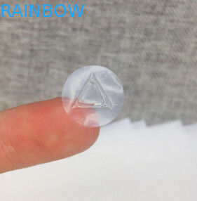 Duidelijke het HUISDIER krimpt Type van de Stickers het Zelfklevende Tastbare Gevarendriehoek van Braille van Kokeretiketten