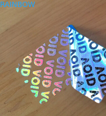 Duidelijke het HUISDIER krimpt Type van de Stickers het Zelfklevende Tastbare Gevarendriehoek van Braille van Kokeretiketten