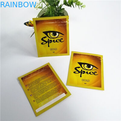 De Aluminiumfolietribune van de voedselrang op Kleverige de Beren van Cbd van het Zak Resealable Suikergoed Verpakking