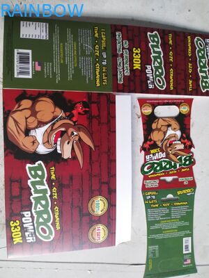 Mannelijk het Document van de Machts Seksueel 3D Kaart Vakje die het Eerste 3D Effect van Zen voor Geslachtspillen verpakken