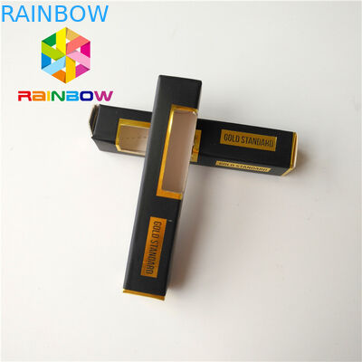 De aangepaste Patroon Mylar van Ontwerpcbd Vape doet de Oppervlakte van de Verpakkingssteen eindigt in zakken