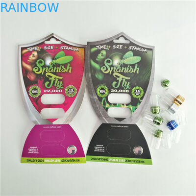 Van de het Geslachtsverhoging van de kogelvorm van de de Pillencapsule de Verpakkende Fles met Metaal GLB