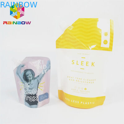 Glanzend beëindig Nylon Vloeibare Tribune spuiten het Voedsel van de Zakbaby omhoog de Zak van de Verpakkingssamendrukking