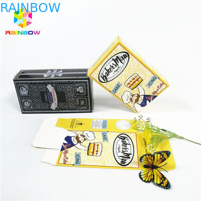 Het rekupereerbare het ontwerpmerk van het douaneembleem drukte UV Hete het stempelen document kaartvakjes met hangt gat voor giftschoonheidsmiddelen