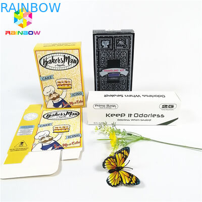 Het glanzende glanzende hete het stempelen OEM merkembleem drukte document vakje vakjes van de de wimper de verpakkende kaart van giftschoonheidsmiddelen