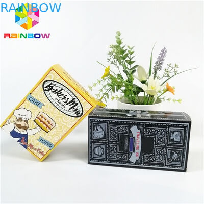 Het glanzende glanzende hete het stempelen OEM merkembleem drukte document vakje vakjes van de de wimper de verpakkende kaart van giftschoonheidsmiddelen