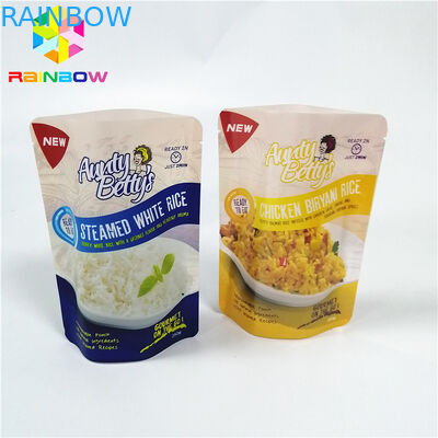 Bevroren Voedsel Plastic Zakken die Tribune op Nylon Vacuümretortopslag verpakken