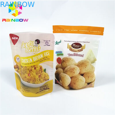 Bevroren Voedsel Plastic Zakken die Tribune op Nylon Vacuümretortopslag verpakken