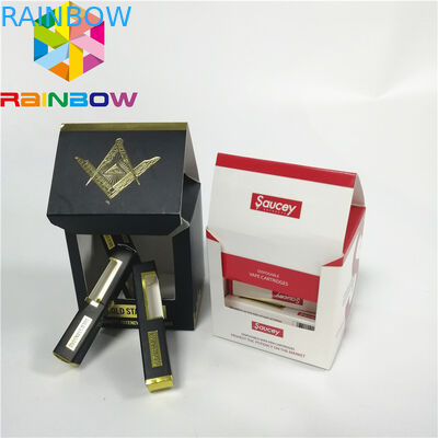 Het Document van Kraftpapier van het douane Nieuw Karton Kosmetisch Vakjes van het de Oliedruppelbuisje van het Luxe30ml Parfum de Flessen Verpakkend Vakje